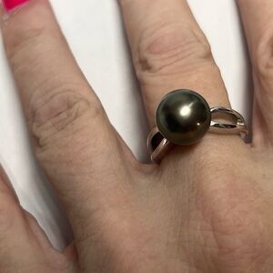 Tahitian Pearl Ring 14 karat Gold